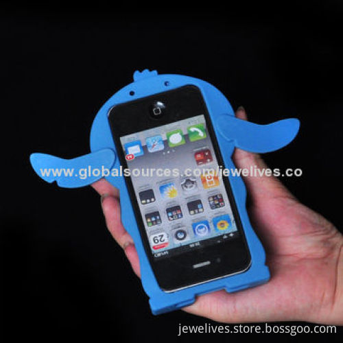 New Cute Penguin Silicone Soft Case for Apple iPhone 5/5S